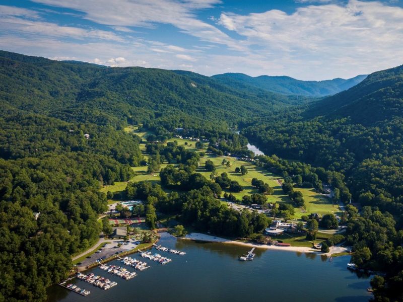 Rumbling Bald on Lake Lure